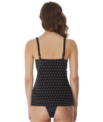 Freya Swim Jewel Cove Underwire Non-Padded Plunge Tankini - Black Swim 