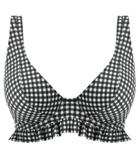 Freya Swim Check In Underwired High Apex Bikini Top - Monochrome Swim 