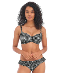 Freya Swim Check In Underwired Sweetheart Bikini Top - Monochrome Swim 