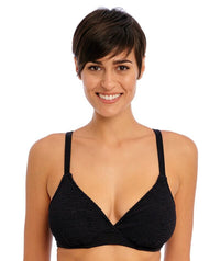 Freya Swim Ibiza Waves Underwire Plunge Bikini Top - Black Swim 