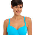 Freya Swim Jewel Cove Underwire Sweetheart Bikini Top - Plain Turquoise