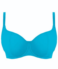 Freya Swim Jewel Cove Underwire Sweetheart Bikini Top - Plain Turquoise Swim 