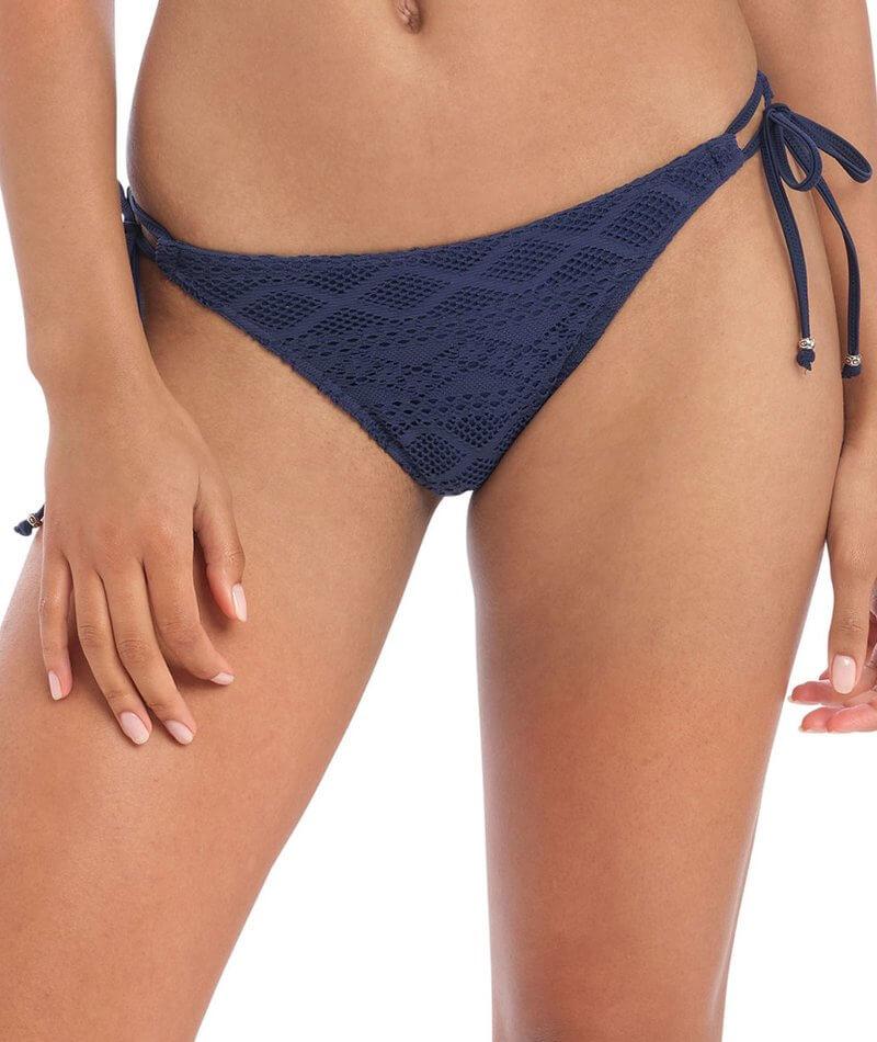 Freya Swim Sundance Tie Side Bikini Brief - Denim Swim 8 Denim 