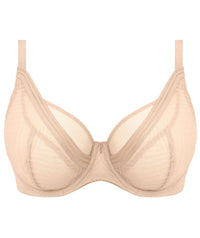 Freya Tailored Underwire High Apex Plunge Bra - Natural Beige Bras 