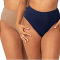 Sloggi Hikini 2 Pack Brief - Blusher Beige/Navy