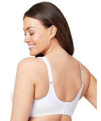 Glamorise Magic Lift Embroidered Non-Underwired Bra - White Bras 