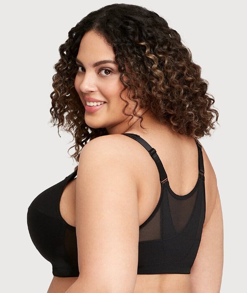 Glamorise Full Figure Plus Size MagicLift Front-Closure Support