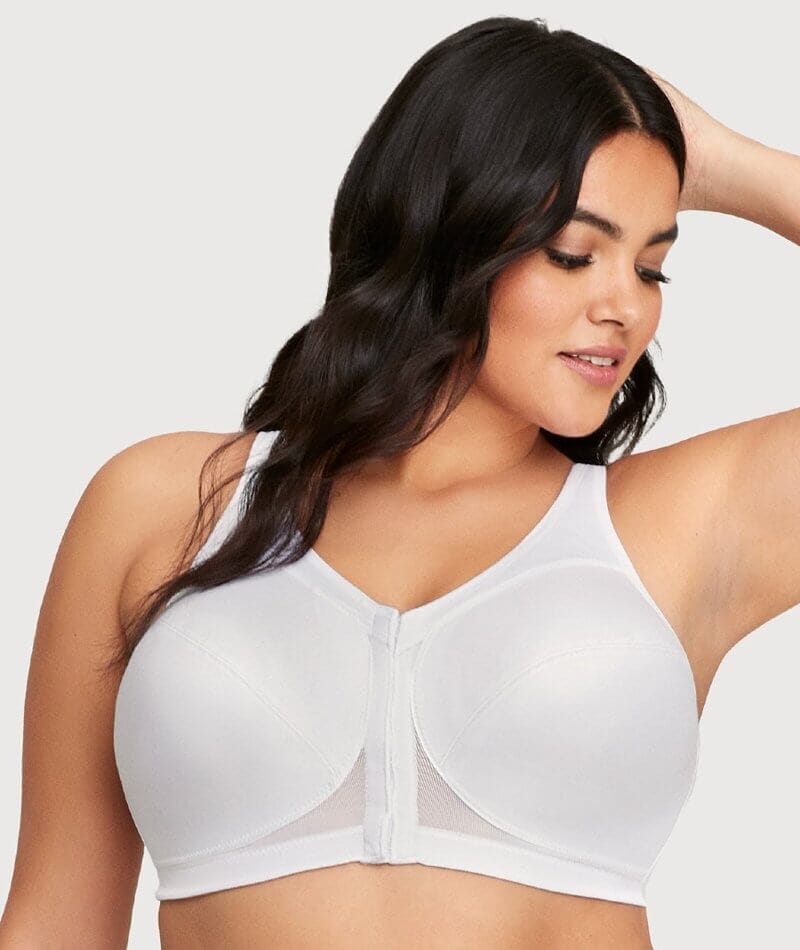 Glamorise Bra 1210 - Magiclift Natural Shape Front-Close Bra - White – Dale  and Waters