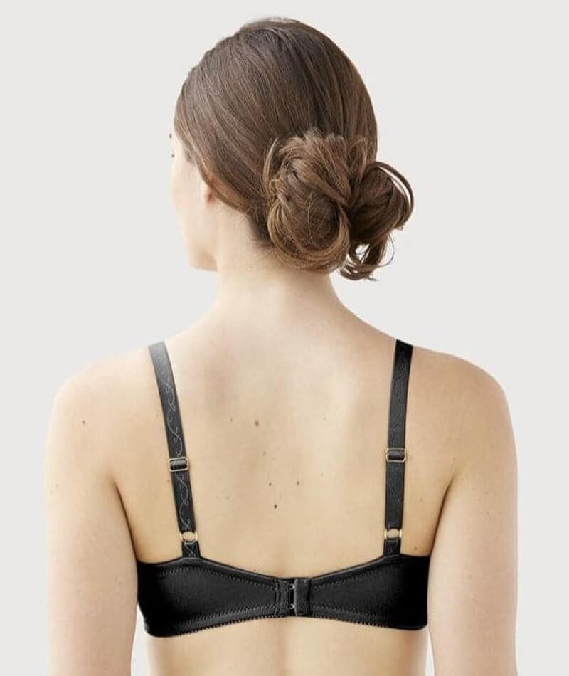 Glamorise The Perfect A Non-Underwired Bra - Black Bras 