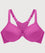 Glamorise Front-Closure Smoothing WonderWire Bra - Berry Bras 