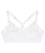 Glamorise Front-Closure T-Back WonderWire Bra - White Bras 