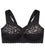 Glamorise MagicLift Cotton Support Wire-free Bra - Black Bras 