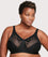 Glamorise MagicLift Minimizer Wire-free Bra - Black Bras 