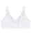 Glamorise MagicLift Minimizer Wire-free Bra - White Bras 