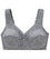 Glamorise MagicLift Moisture Control Wire-free Bra - Gray Bras 