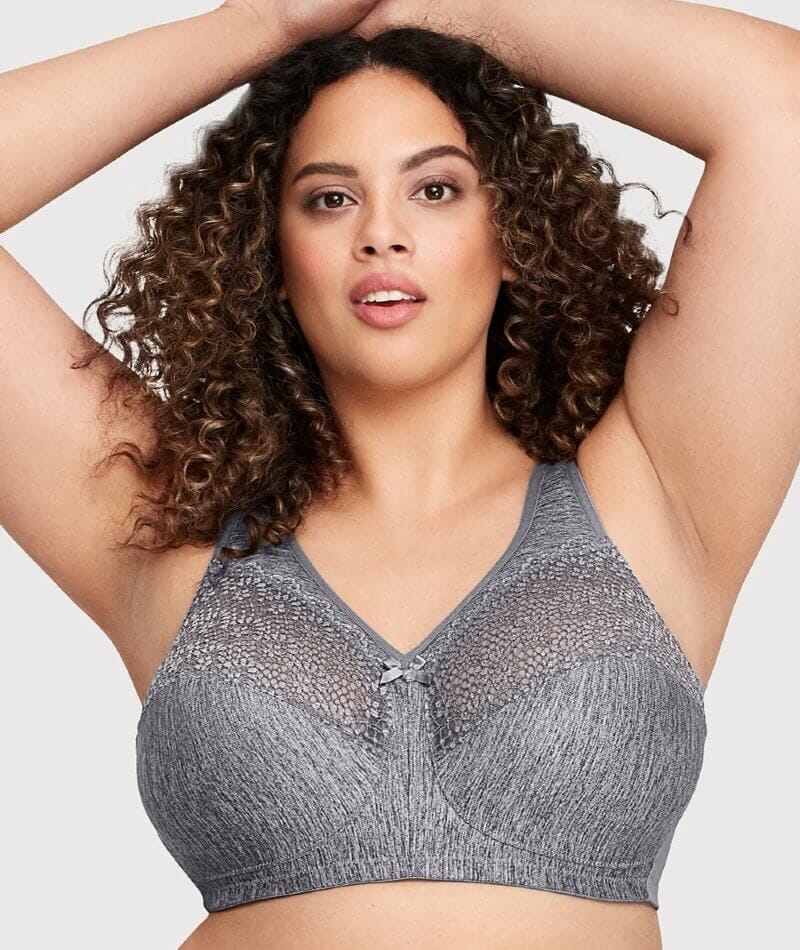 Glamorise Women's Plus Size MagicLift Active Support Bra Wirefree