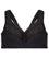 Glamorise MagicLift Natural Shape Support Wire-free Bra - Black Bras 