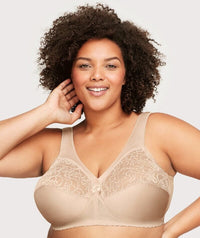 Glamorise MagicLift Original Wire-free Support Bra - Blush Bras 