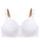 Glamorise MagicLift Seamless Support Wire-free T-Shirt Bra - White Bras 