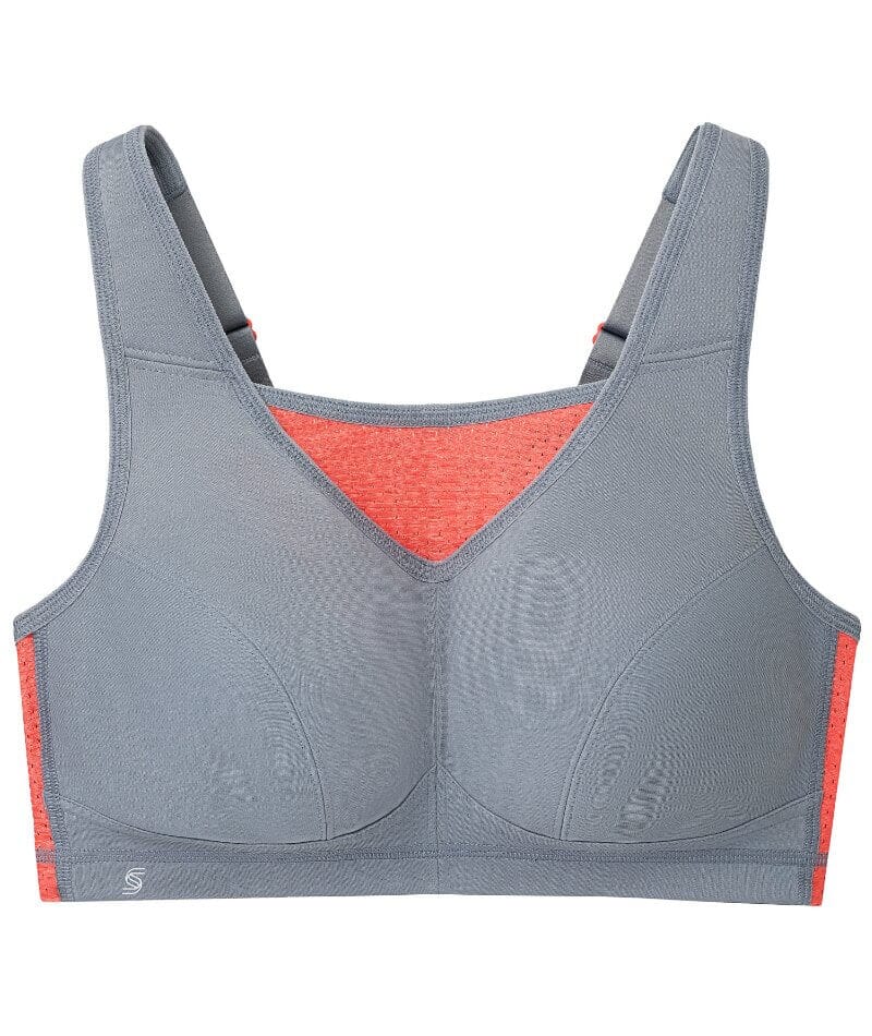 Women's High Support Embossed Racerback Run Sports Bra - All in Motion  Coral