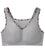 Glamorise No-Bounce Camisole Wire-free Sports Bra - Soft Gray Bras 