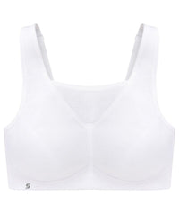 Glamorise No-Bounce Camisole Wire-free Sports Bra - White Bras 