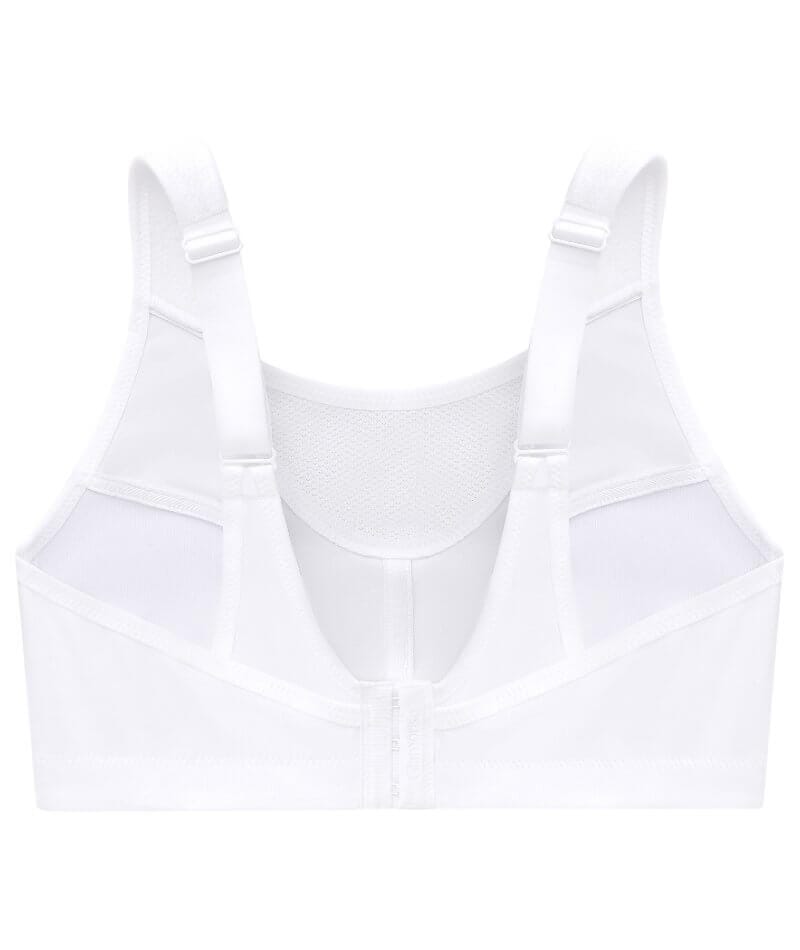 Whipped Non-Wire Bra in White  Comfortable Lounge Bralette