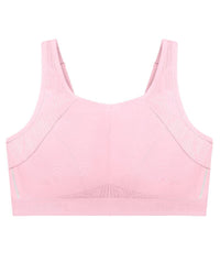 Glamorise No-Bounce Camisole Wire-free Sports Bra - Parfait Pink Bras 