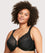 Glamorise WonderWire Front-Closure Bra - Black Bras 