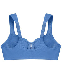 Glamorise WonderWire Front-Closure Bra - Blue Bras 