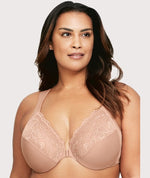 Glamorise WonderWire Front-Closure Bra - Cappuccino Bras 