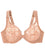 Glamorise WonderWire Front-Closure Stretch Lace Bra - Cappuccino Bras 