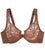 Glamorise WonderWire Front-Closure Stretch Lace Bra - Mocha Bras 