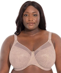 Goddess Kayla Underwired Banded Bra - Taupe Leo Bras 