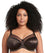 Goddess Keira Underwired Banded Bra - Chocolate Bras 