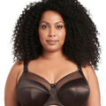 Goddess Keira Underwired Banded Bra - Chocolate