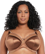 Goddess Keira Underwired Banded Bra - Cinnamon Bras 