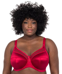 Goddess Keira Underwired Banded Bra - Crimson Bras 