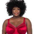 Goddess Keira Underwired Banded Bra - Crimson