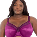 Goddess Keira Underwired Banded Bra - Magenta Mix