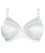 Goddess Keira Underwired Banded Bra - White Bras 