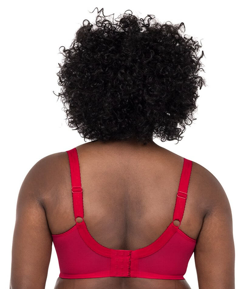 Goddess Keira Underwired Full Cup Bra - Crimson Bras 