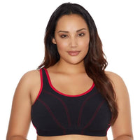 Goddess Sport Soft Cup Wirefree Sports Bra - Black Bras 