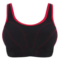 Goddess Sport Soft Cup Wirefree Sports Bra - Black Bras 