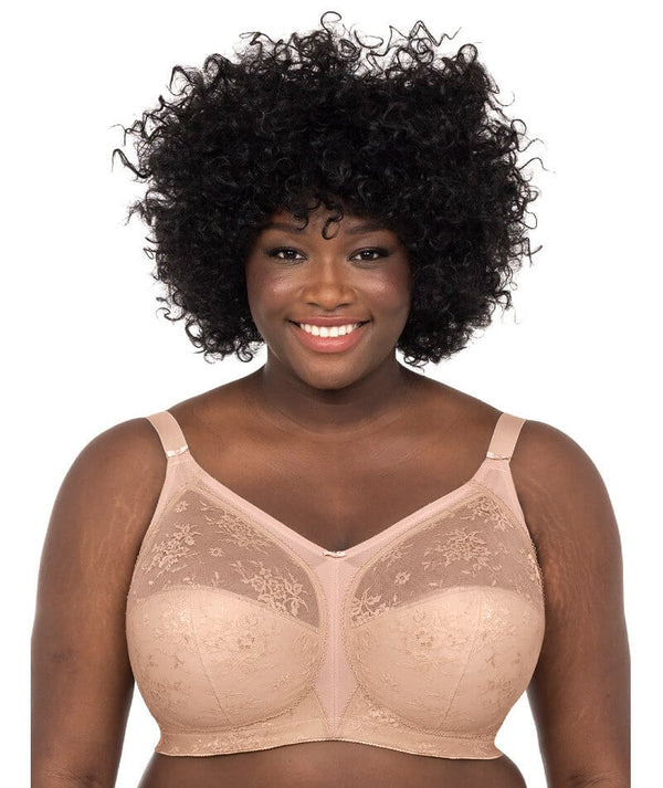 GODDESS - FREE EXPRESS SHPPING -Celeste Wirefree Bra- Fawn