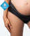 Hotmilk Elevate Moderate Leakproof Hi Brief - Black Marle Knickers 