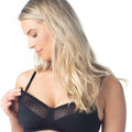 Hotmilk Lunar Eclipse Nursing Wire-Free Bra - Black