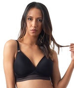 hotmilk Ambition Triangle Bra - Black Bras 