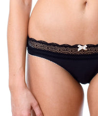 Hotmilk Show Off Bikini Brief - Black Knickers 