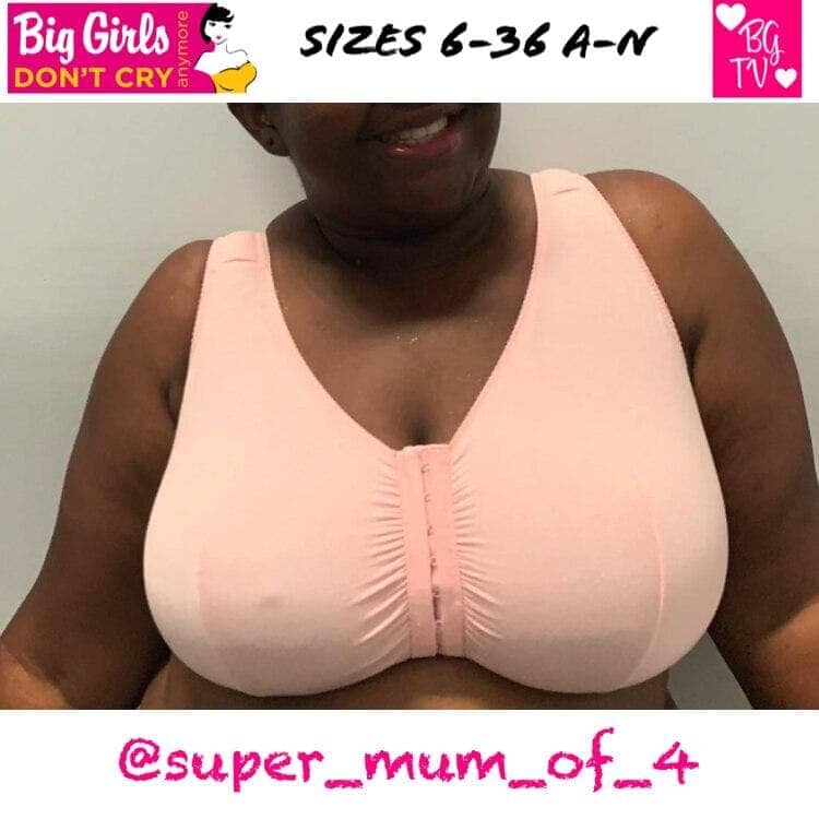 Sugar Candy Fuller Bust Seamless F-Hh Cup Wire-Free Lounge Bra - Pink – Big  Girls Don't Cry (Anymore)